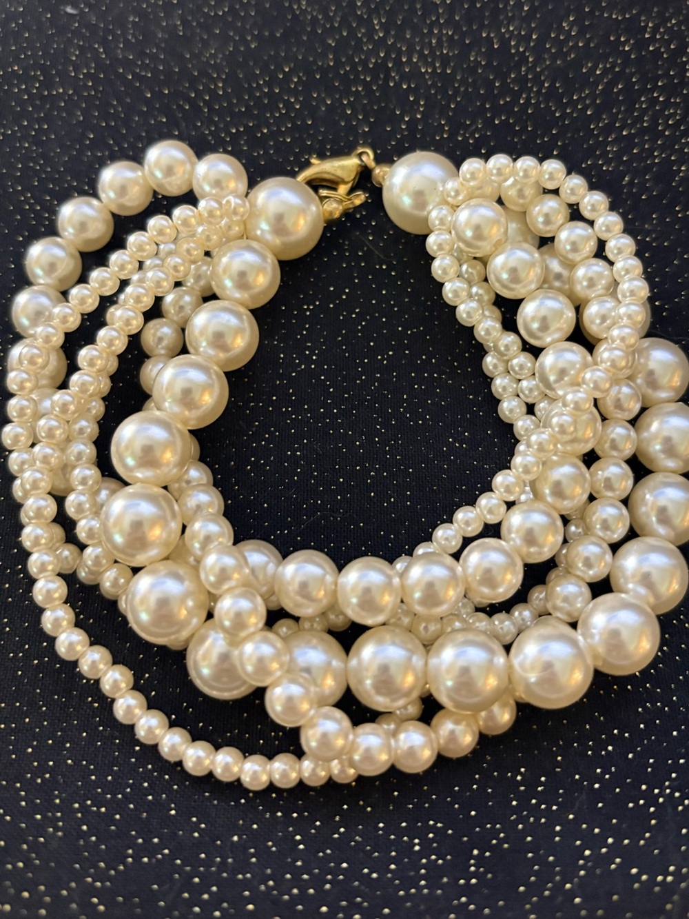 Multi Strand Pearl Bracelet